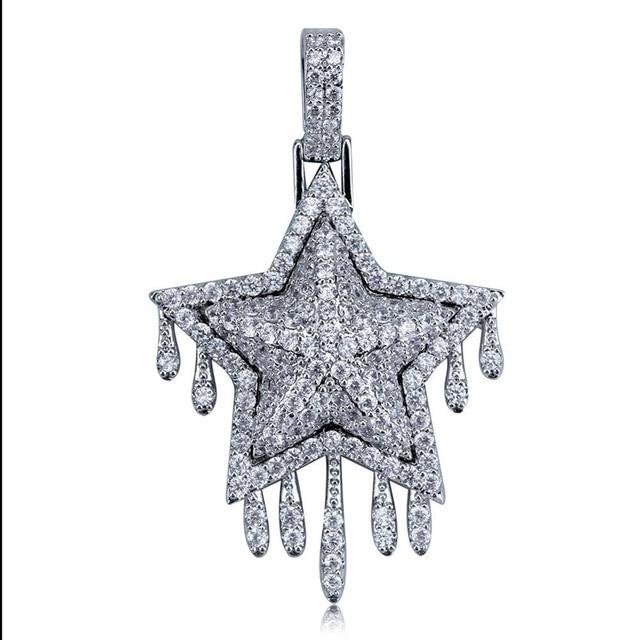 DRIP STAR PENDANT & CHAIN AAA+