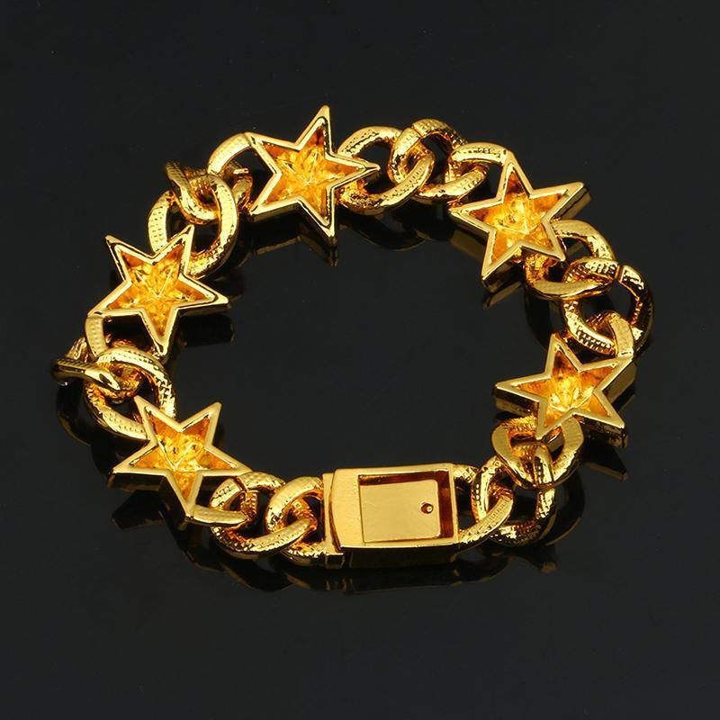 STAR BRIGHT CUBAN BRACELET