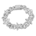 STAR BRIGHT CUBAN BRACELET