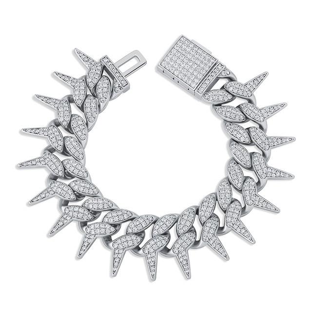 CUBAN SPIKED BRACELET AAA+