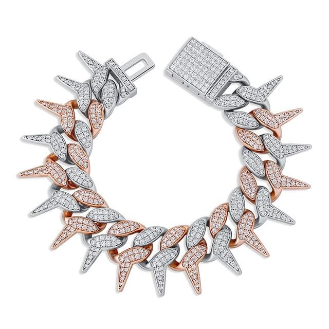 CUBAN SPIKED BRACELET AAA+
