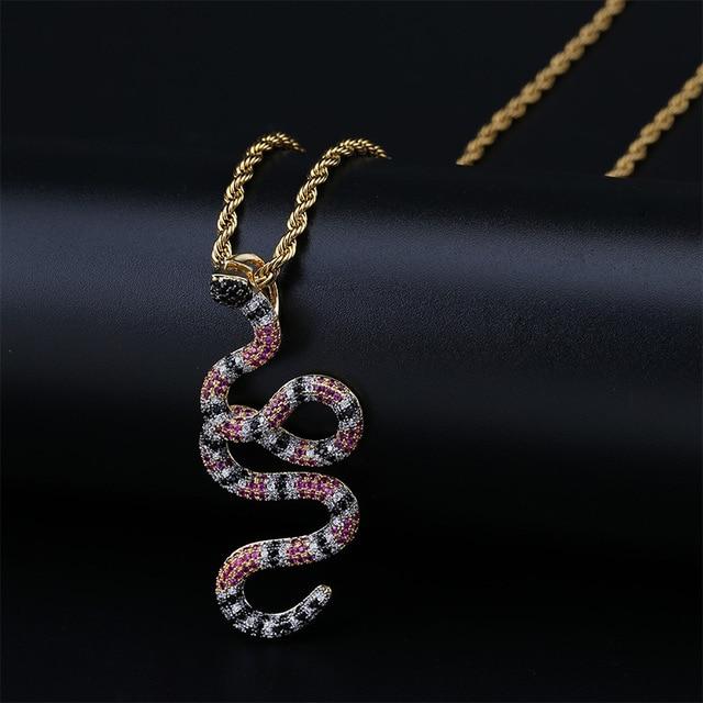 GUCCI SNAKE GOLD PLATED AAA+ PENDANT