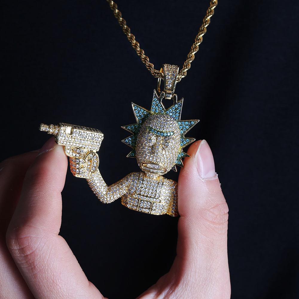 RICK & MORTY ZIRCONIA AAAA+