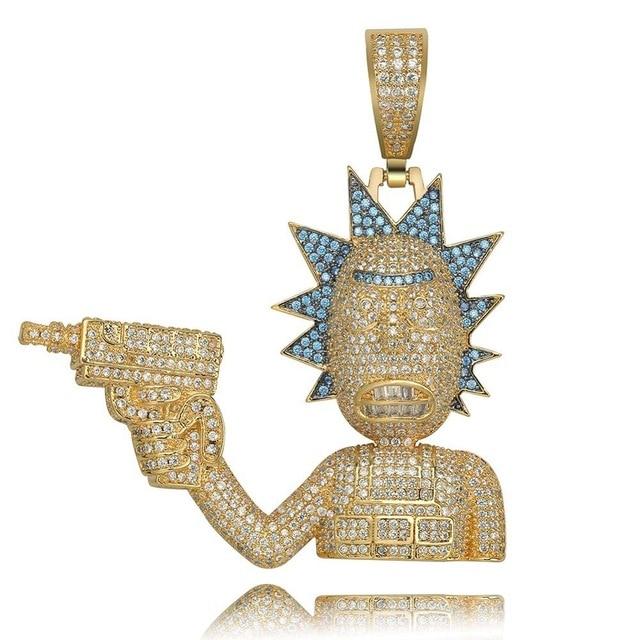 RICK & MORTY ZIRCONIA AAAA+