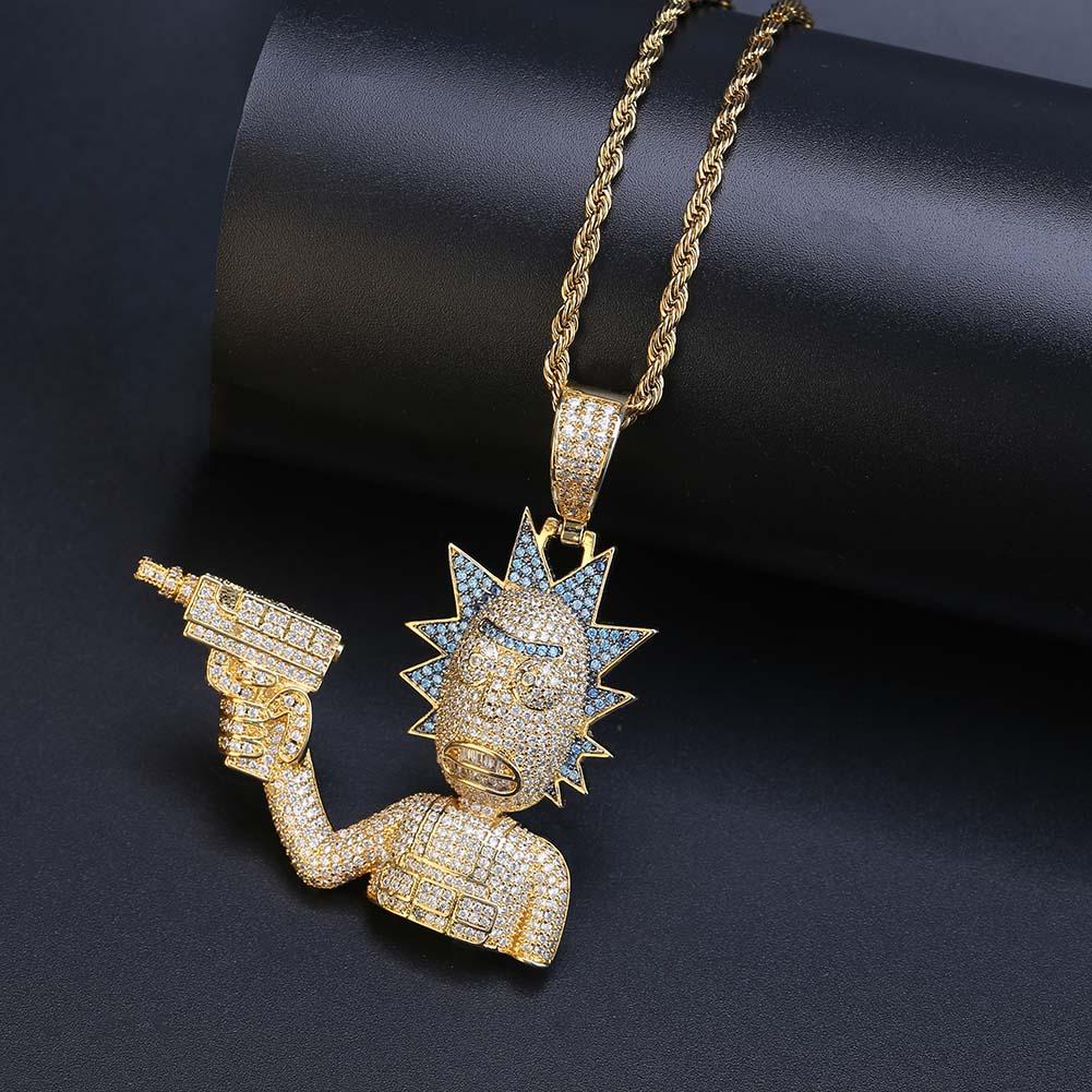 RICK & MORTY ZIRCONIA AAAA+