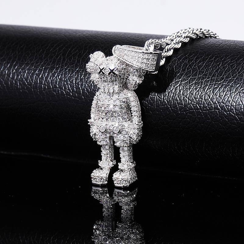 KAWS WHITE GOLD AAA+ PENDANT