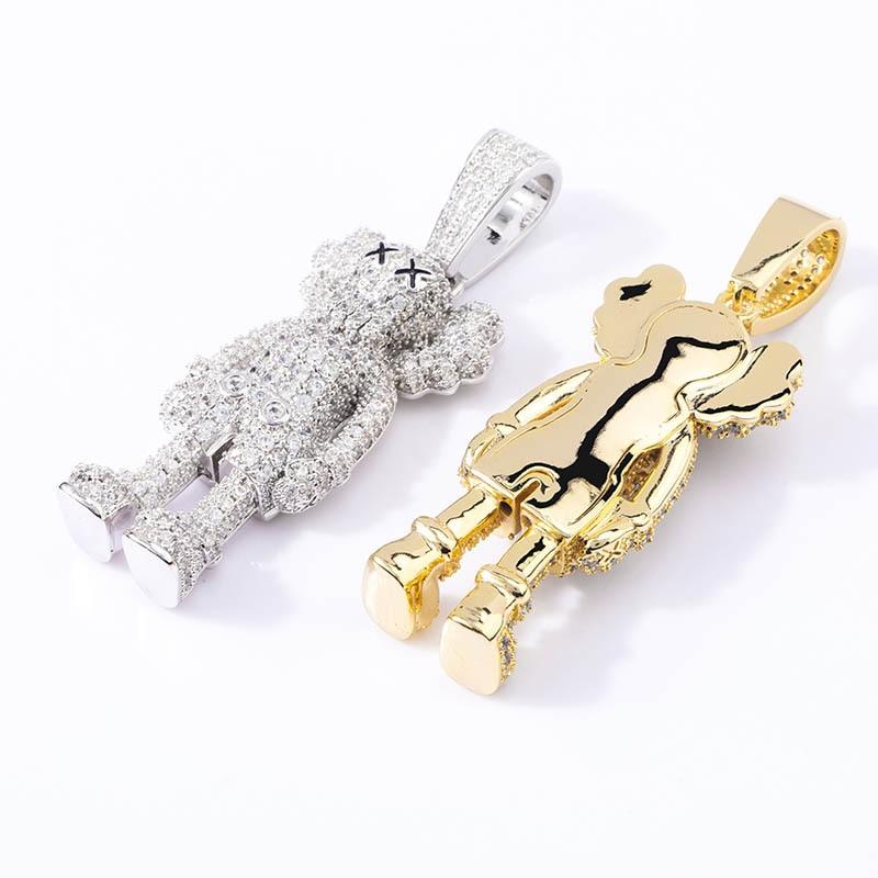 KAWS WHITE GOLD AAA+ PENDANT