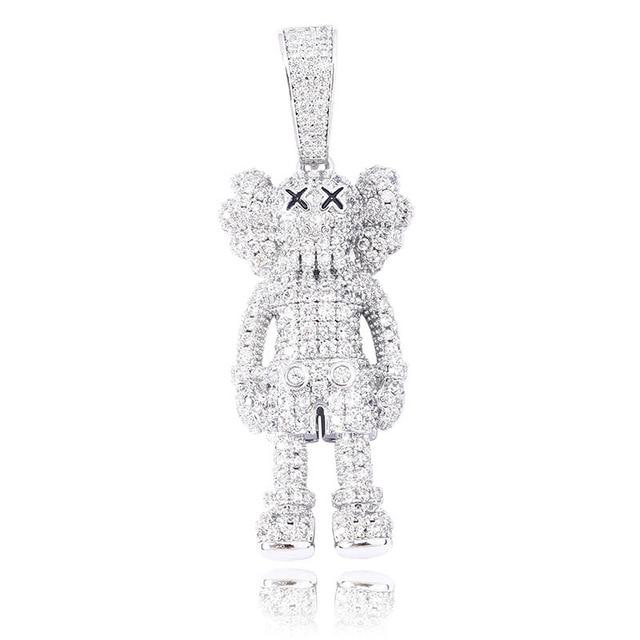KAWS WHITE GOLD AAA+ PENDANT