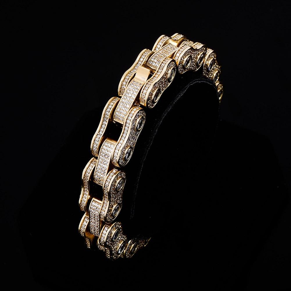 MOTORCYCLE CHAIN BRACELET AAAA+
