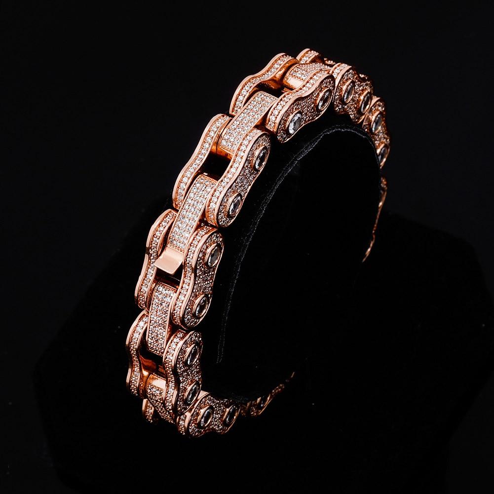 MOTORCYCLE CHAIN BRACELET AAAA+