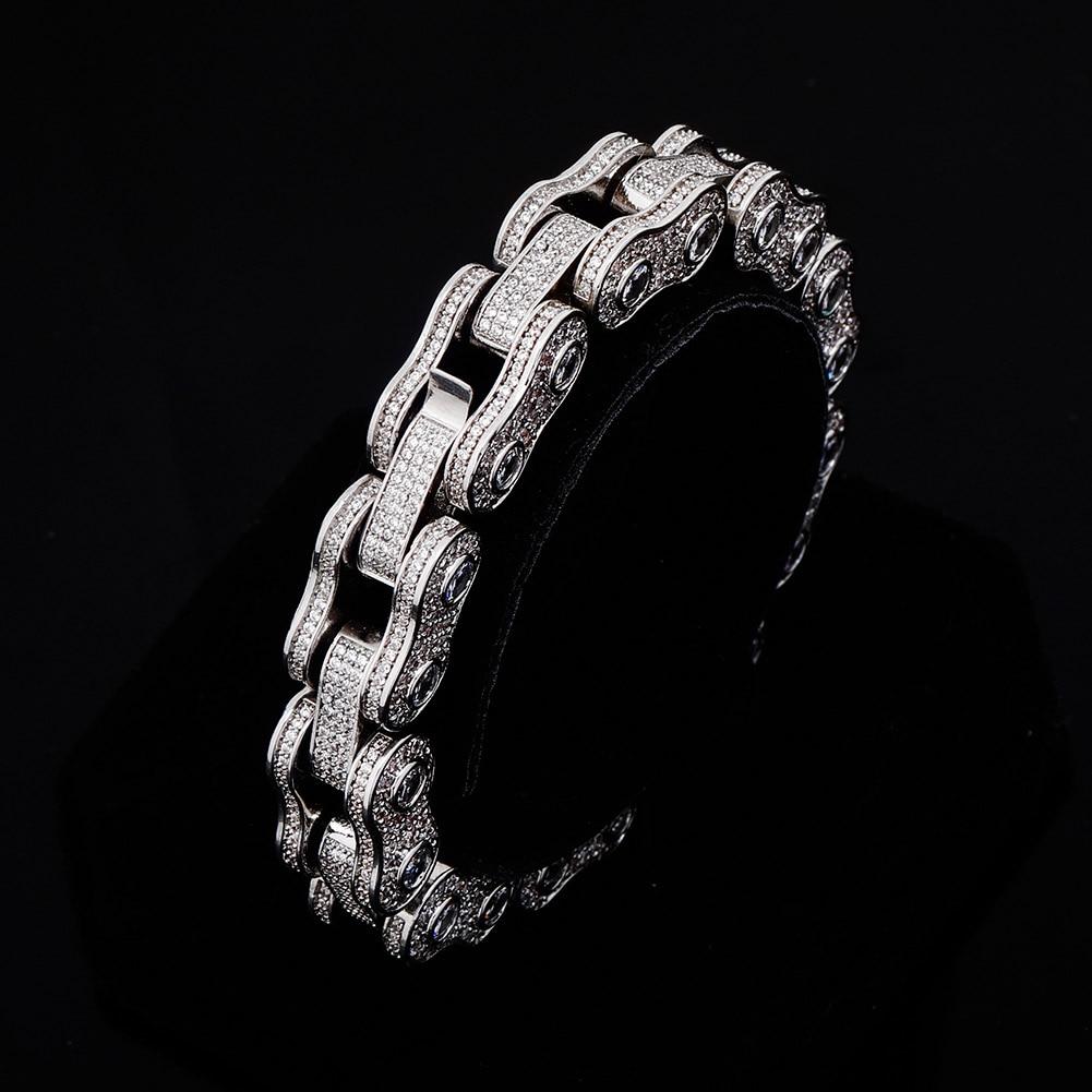 MOTORCYCLE CHAIN BRACELET AAAA+