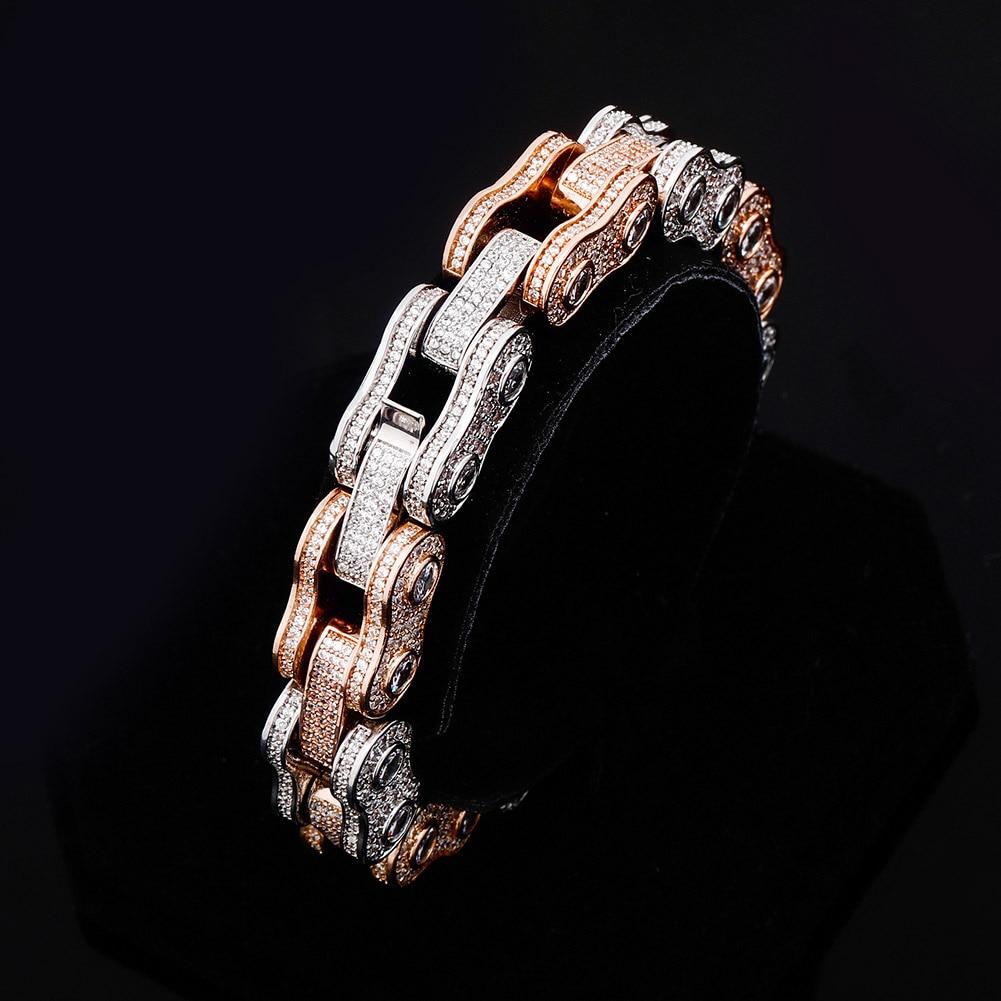 MOTORCYCLE CHAIN BRACELET AAAA+