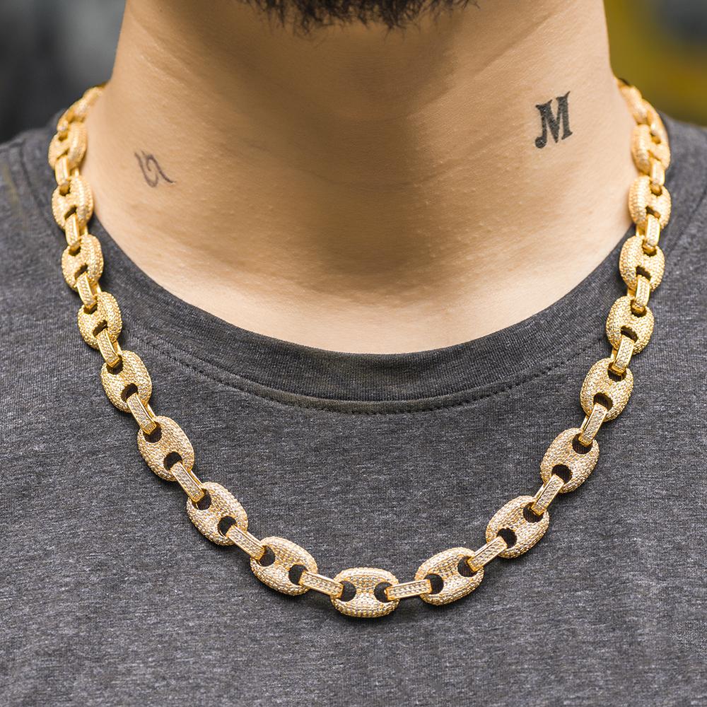 12MM CUBAN LINK CHOKER AAA+