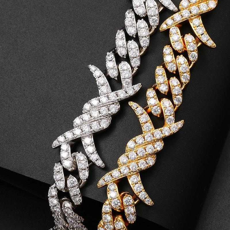 ICED OUT CUBAN LINK BRACELET