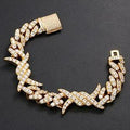 ICED OUT CUBAN LINK BRACELET