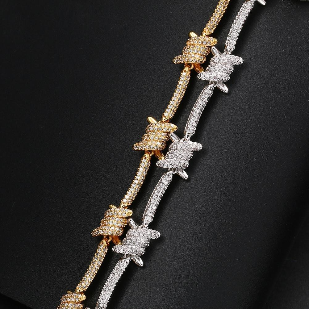 BARB WIRE RHINESTONE BENGAL