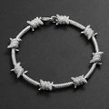 BARB WIRE RHINESTONE BENGAL
