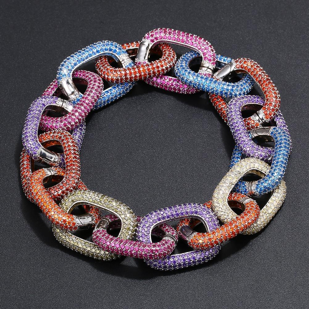 THICK CHAIN LINK BRACELET 22MM