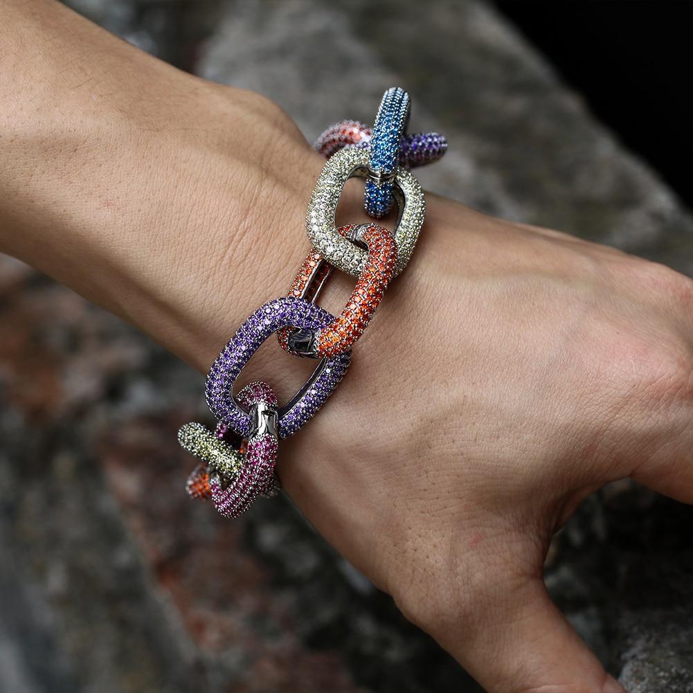 THICK CHAIN LINK BRACELET 22MM