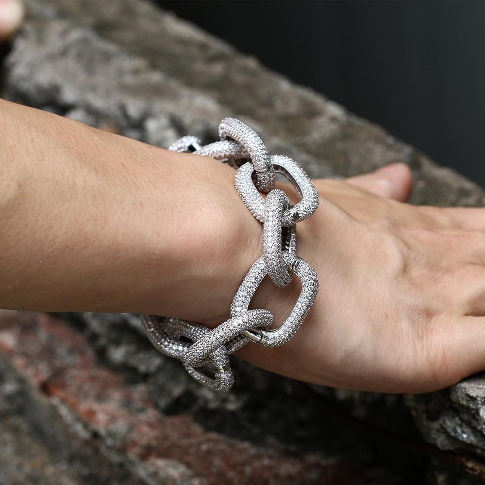 THICK CHAIN LINK BRACELET 22MM
