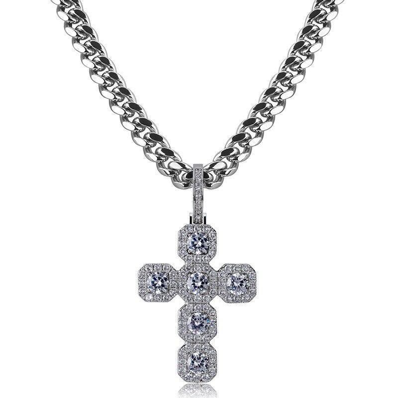 FULL ZIRCONIA AAAA+ CROSS PENDANT