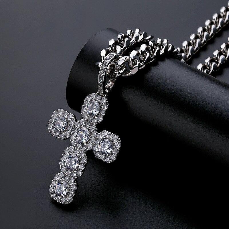FULL ZIRCONIA AAAA+ CROSS PENDANT