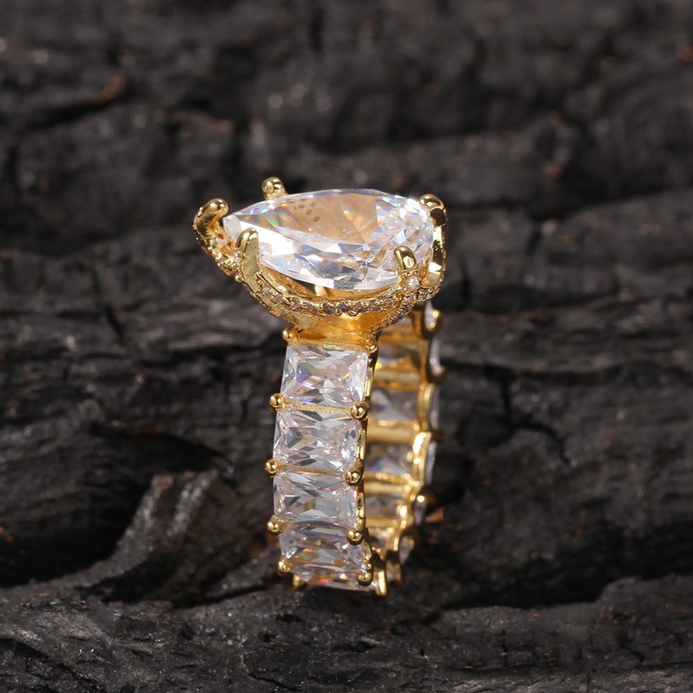LAB MADE PINKY RING AAAAA+ (EXCLUSIVE)