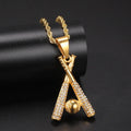 BASEBALL LIFE AAA+ PENDANT & CHAIN