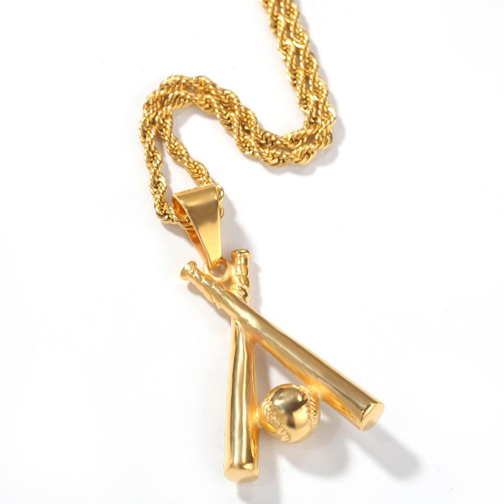 BASEBALL LIFE AAA+ PENDANT & CHAIN