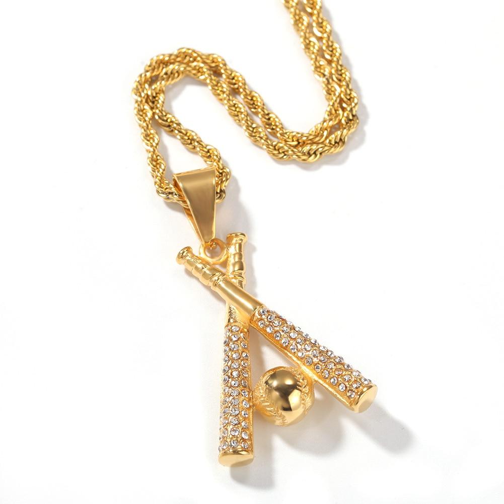 BASEBALL LIFE AAA+ PENDANT & CHAIN