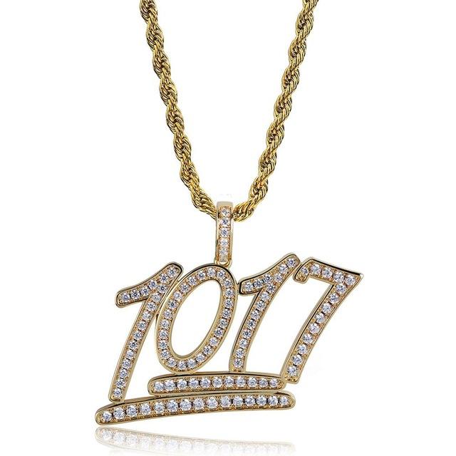 1017 ICED OUT PENDANT AAA+